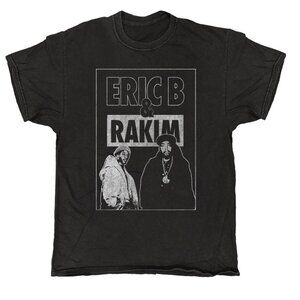 Eric B And Rakim Blackout Vintage Style Hip Hop Graphic Unisex T-Shirt 73